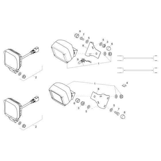 Working Light Assembly