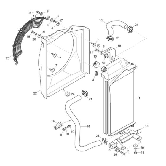 Water Cooler Assembly