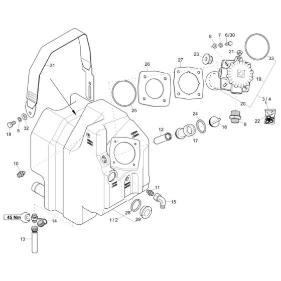 Hydraulic Tank Assembly