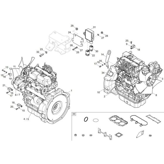 Engine Assembly for ET24