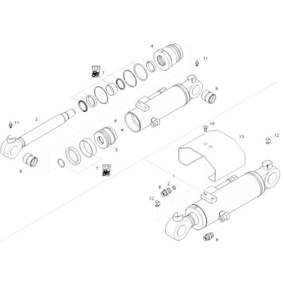 Blade Cylinder Assembly