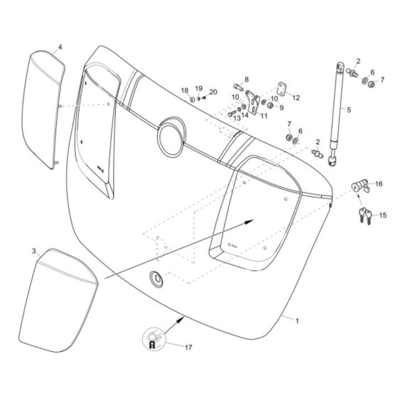 Engine Hood Assembly