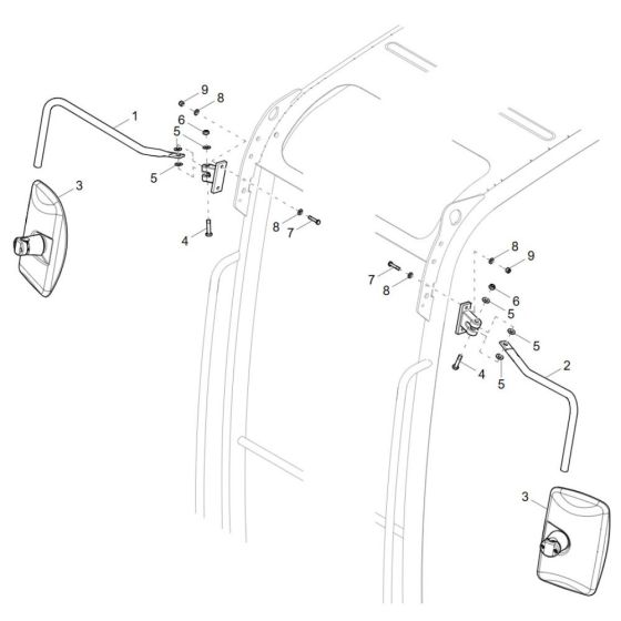 Mirror Assembly for ET24