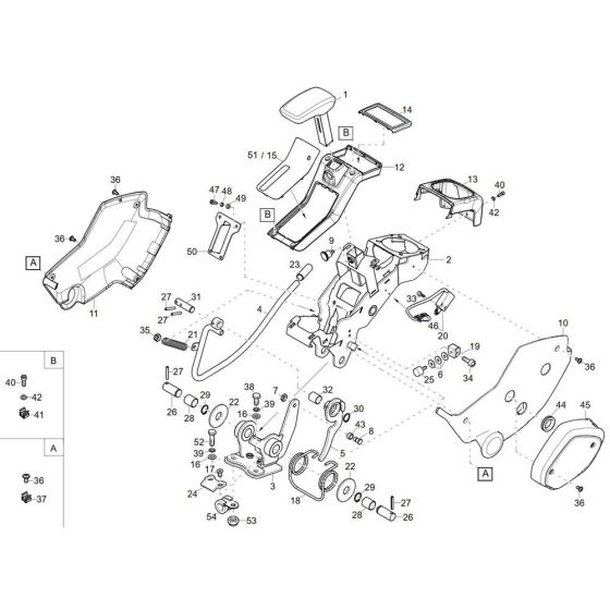 Control Lever Carrier for ET24
