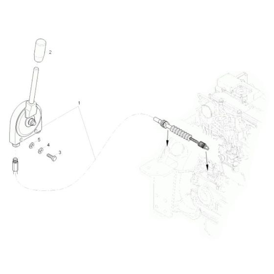 Speed Actuator for Wacker ET24