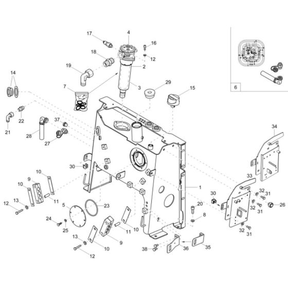 Hydraulic Tank Assembly