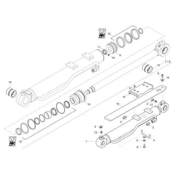 Bucket Cylinder Assembly