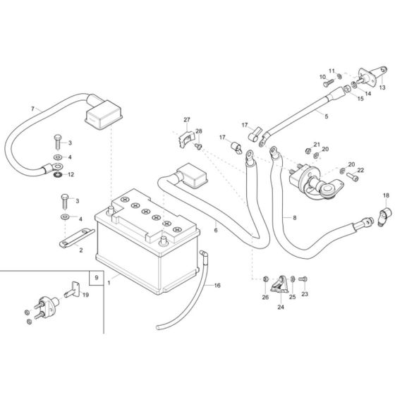 Battery Assembly for ET35