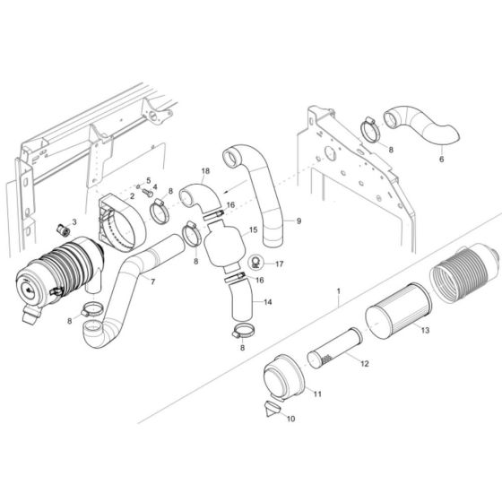 Air Cleaner Assembly for ET35