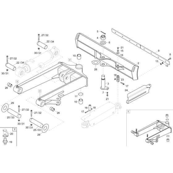 Dozer Blade Assembly