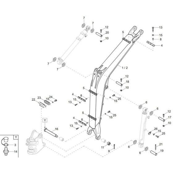 Lift Arm Assembly for ET35
