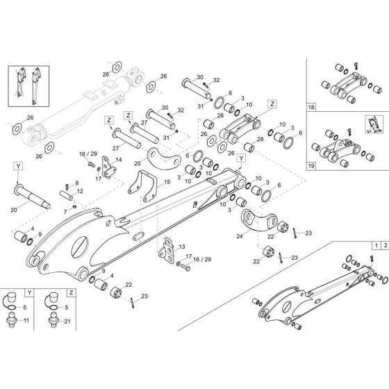 Dipperstick Assembly for ET35