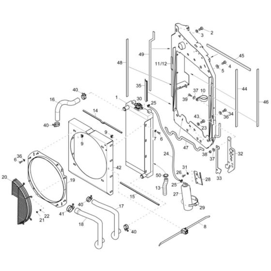 Water Cooler Assembly for ET35