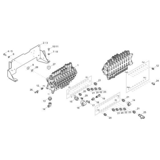 Control Valve for Wacker ET42