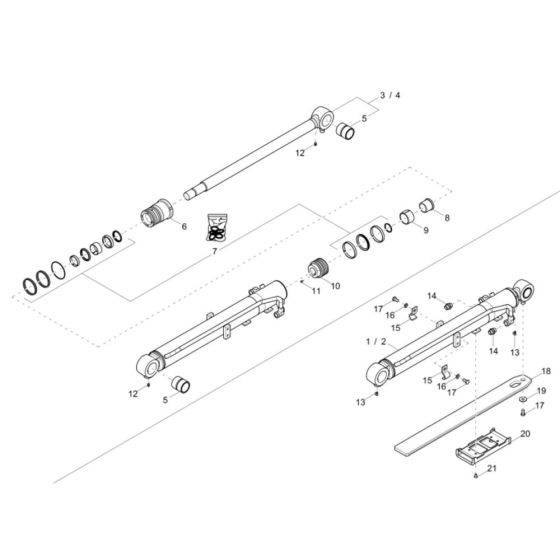 Boom Cylinder Assembly