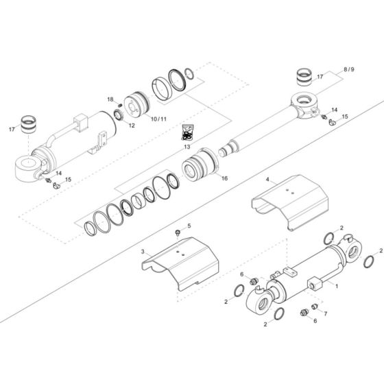 Blade Cylinder Assembly