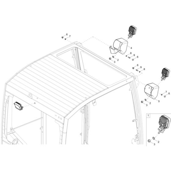 Working Light Assembly