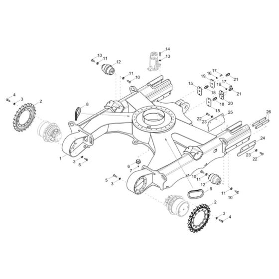 Track Laying Gear for ET42