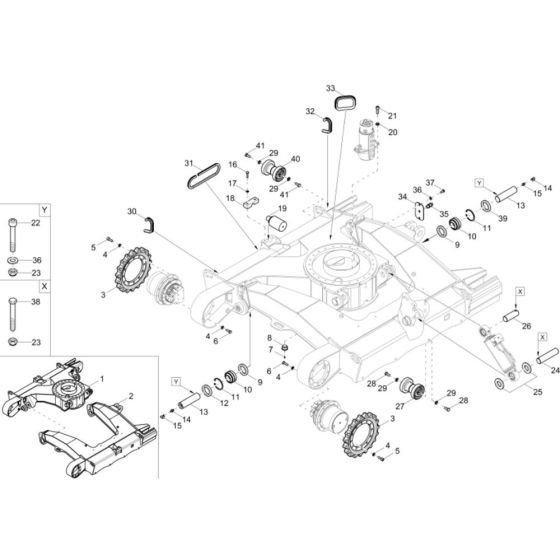 Undercarriage Assembly for ET42