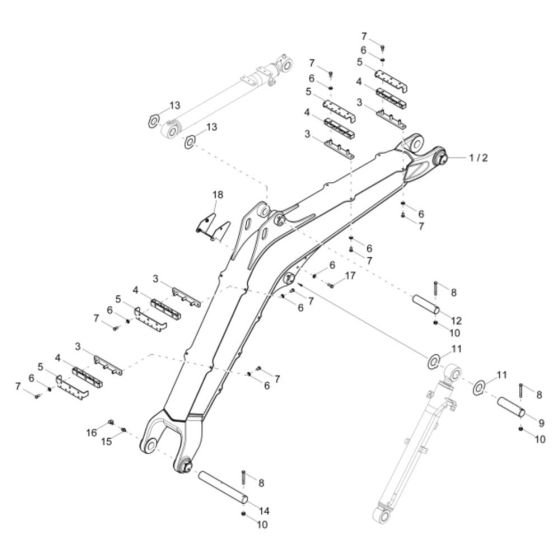 Lift Arm Assembly for ET42