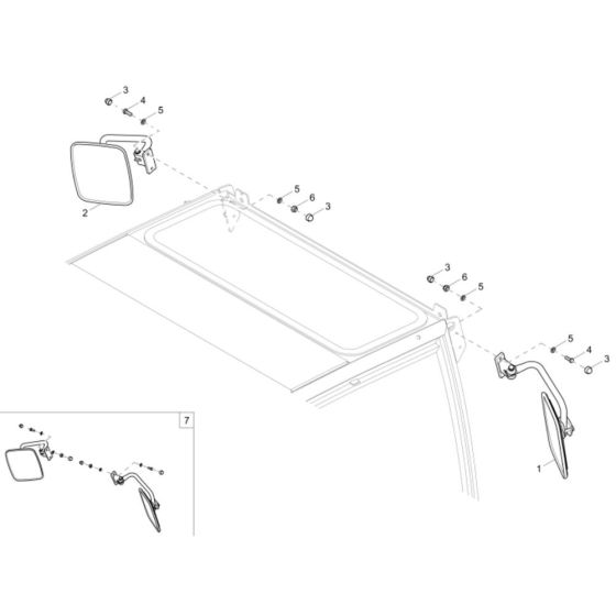 Mirror Assembly for ET42