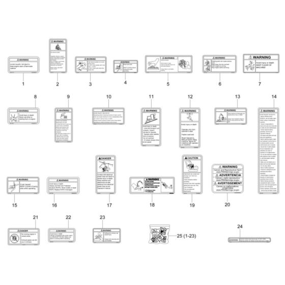 Decals for Wacker ET42