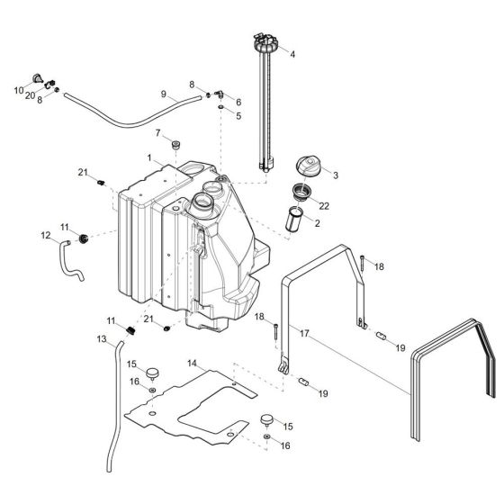 Fuel Tank Assembly for ET42