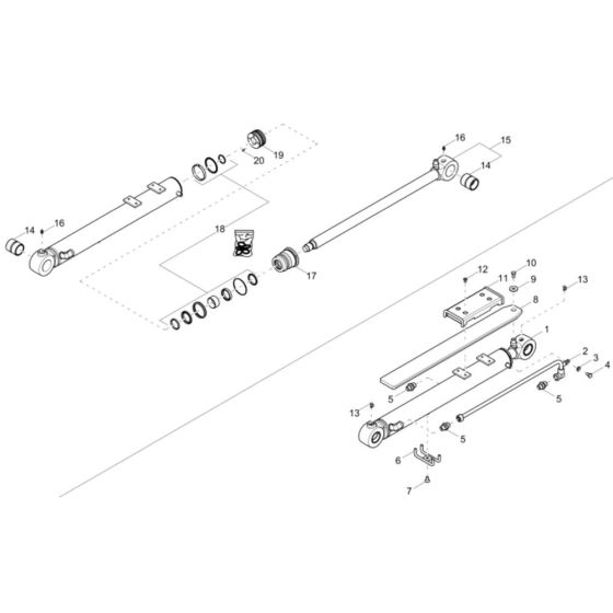 Bucket Cylinder Assembly