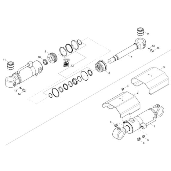 Blade Cylinder Assembly