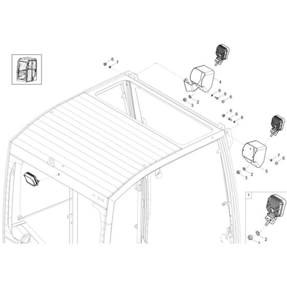 Working Light Assembly