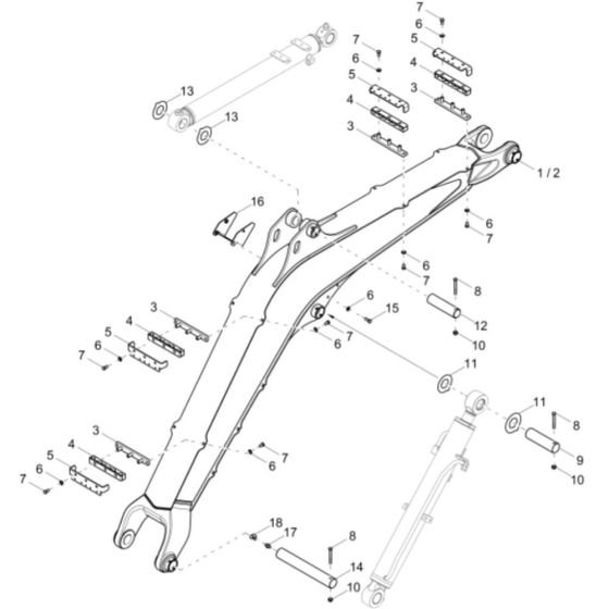 Lift Arm Assembly for ET58