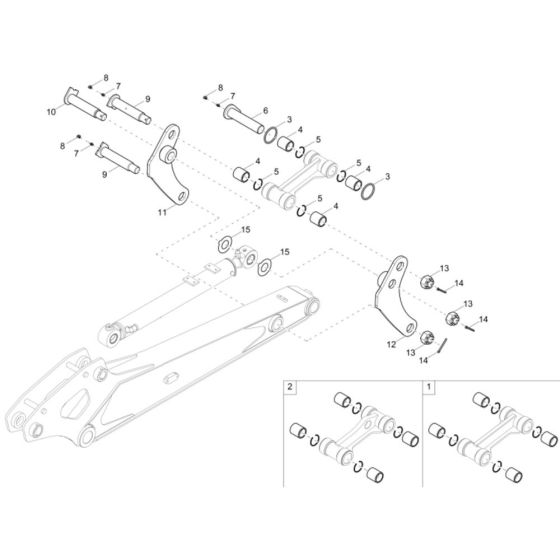Support Assembly for Wacker ET58