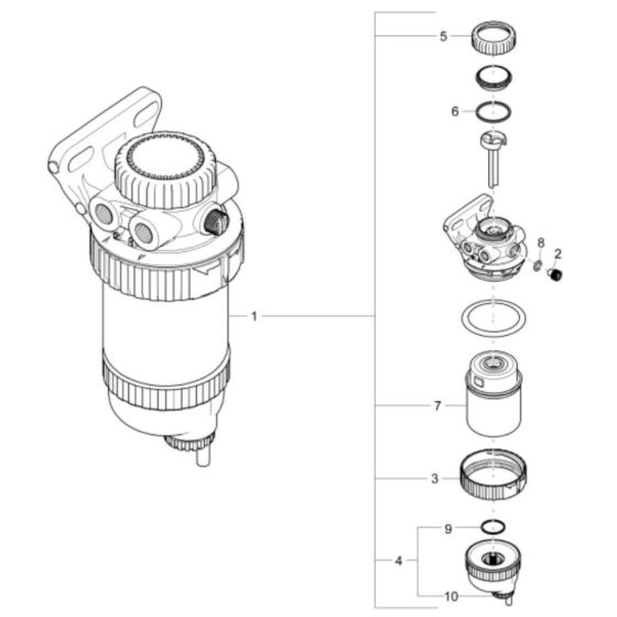 Fuel Filter Assembly for ET65