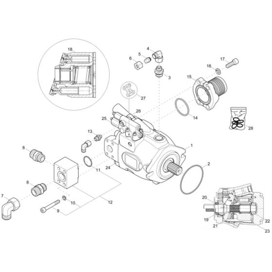 Hydraulic Pump Assembly
