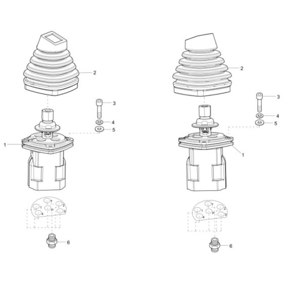 Joystick Assembly for ET65