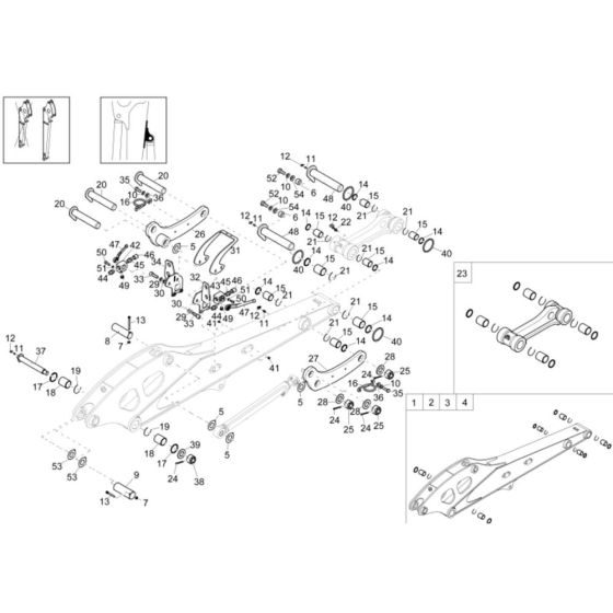 Dipperstick Assembly for ET65