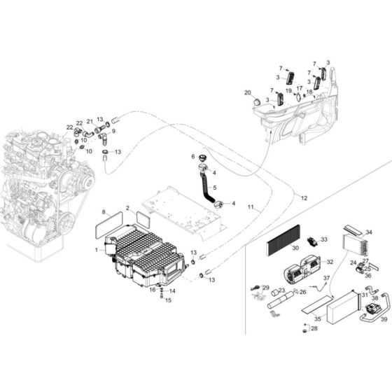 Heating Assembly for Wacker ET65