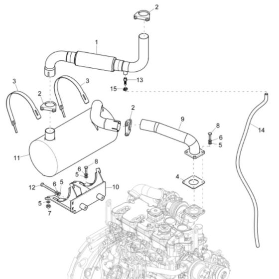 Exhaust Assembly for ET65