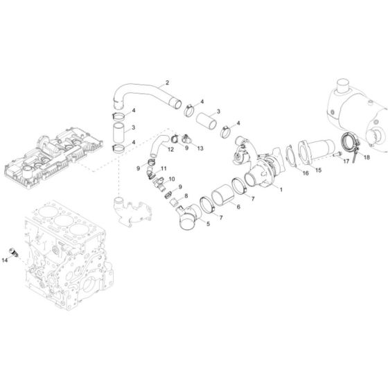 Turbosupercharger Assembly