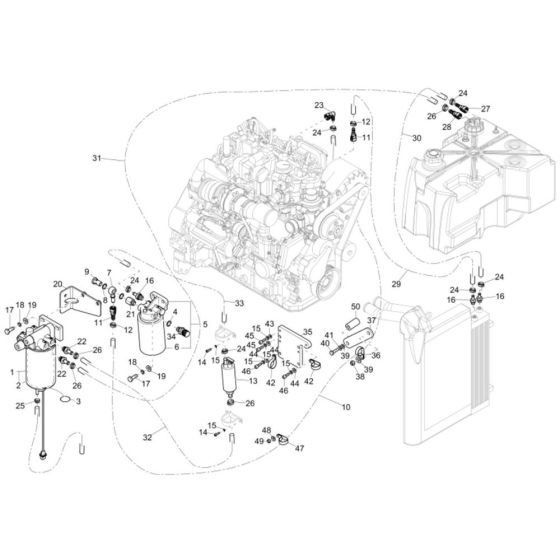Fuel Filter Assembly for ET90