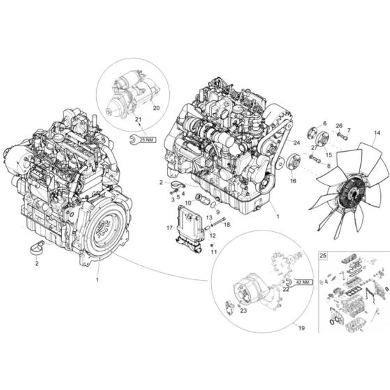 Engine Assembly for ET90
