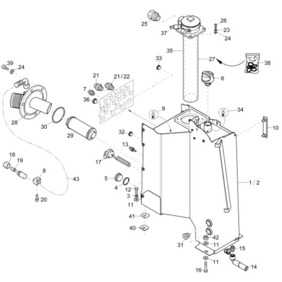Hydraulic Tank Assembly