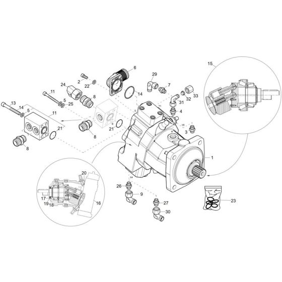 Hydraulic Pump Assembly