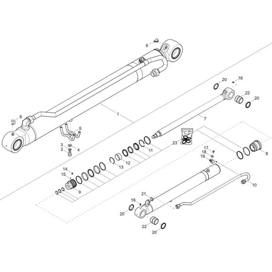 Bucket Cylinder Assembly