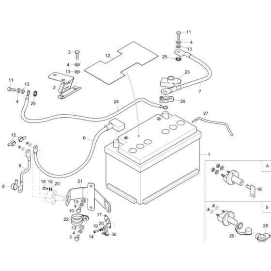Battery Assembly for ET90