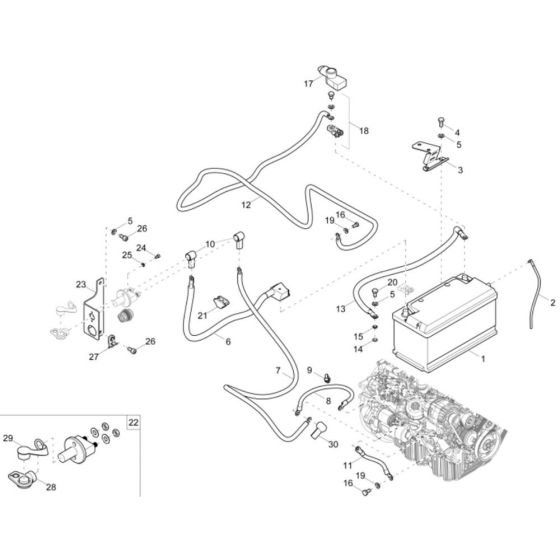 Battery Assembly for ET90