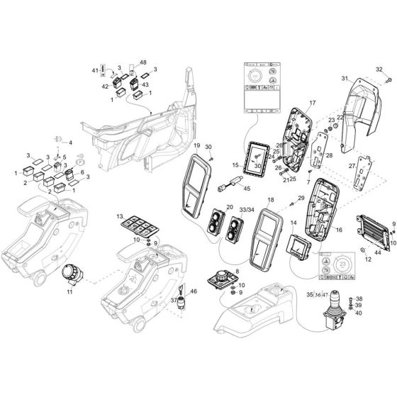 Instrument Panel for Wacker ET90