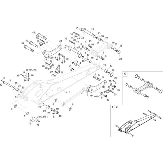 Dipperstick Assembly for ET90