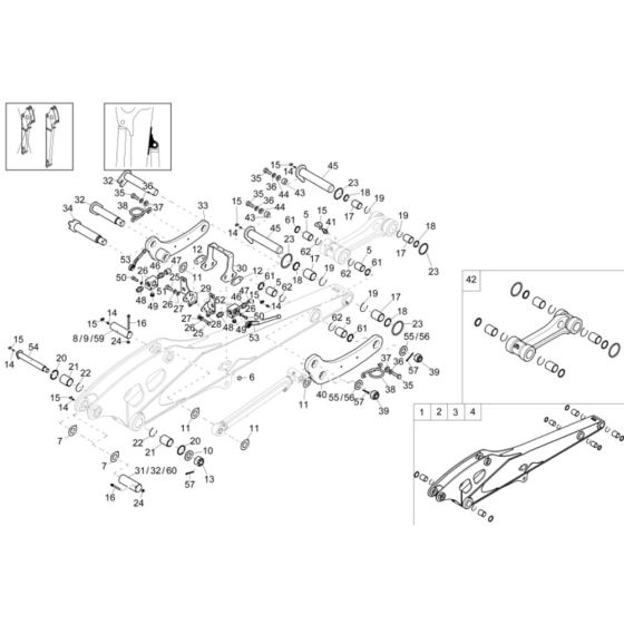 Dipperstick Assembly for ET90