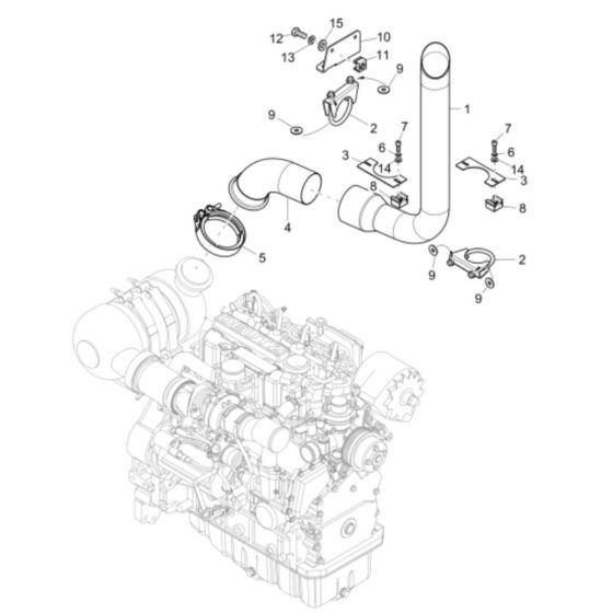 Exhaust Assembly for ET90
